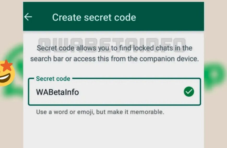 Whatsapp[NEW Feature] Hide Personal Chats With Secret Code