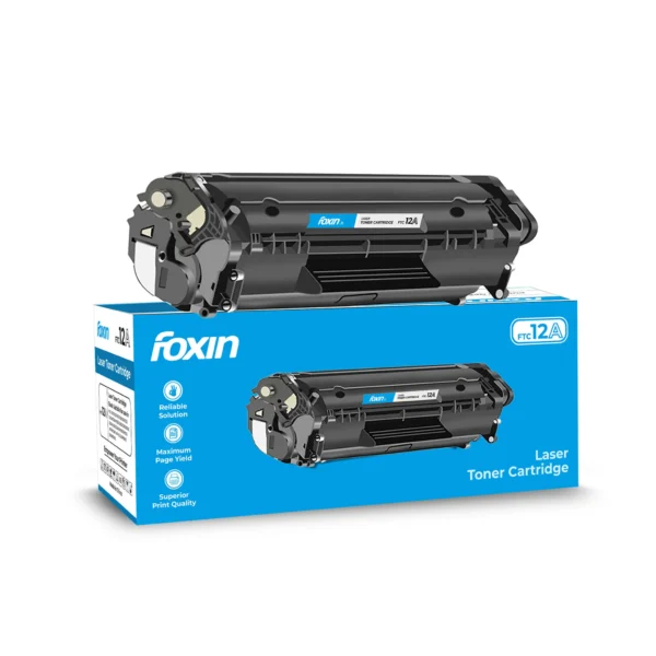 Foxin FTC 12A - Black Toner Laser printer cartridges